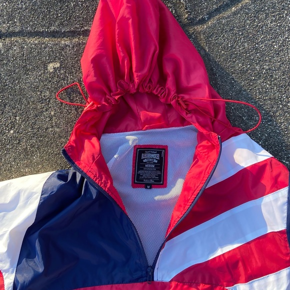 Bleecker and Mercer Multi-Color Pullover Windbreaker Size Medium - Picture 4 of 6